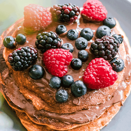 ミックスベリーパンケーキ